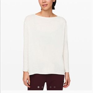 Lululemon Back In Action Long Sleeve
